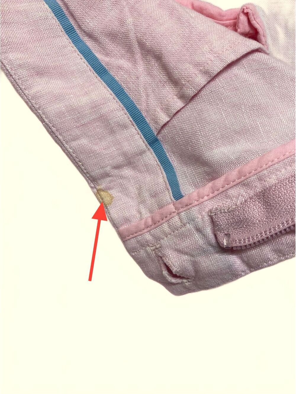 Boden Pink Linen Wide Leg Pants UK 16 / US 12L - Picture 6 of 9